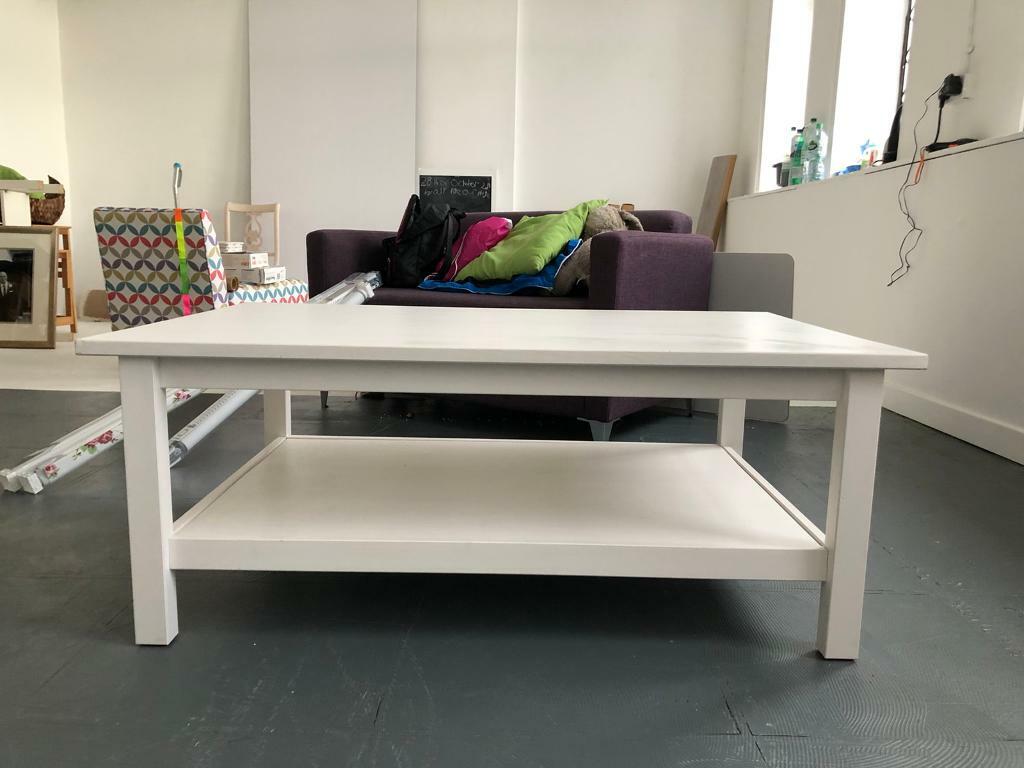 White Ikea coffee table in Whiteinch, Glasgow Gumtree