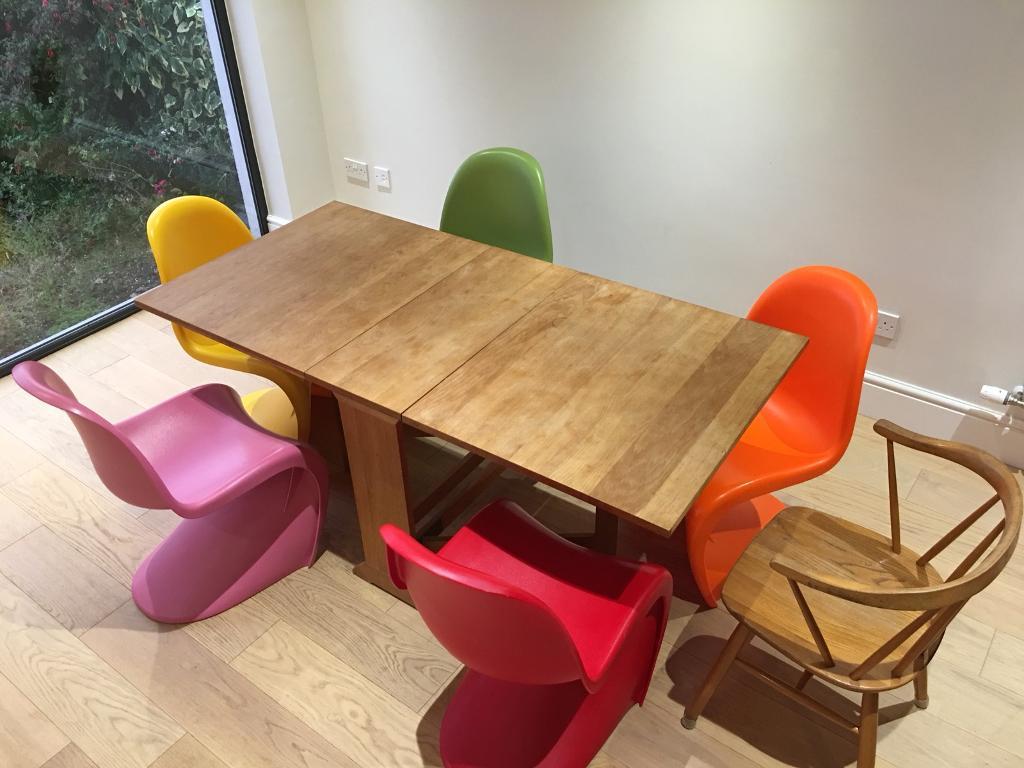 Dining room chairs (Panton S chairs) x5 in Aberdeen Gumtree