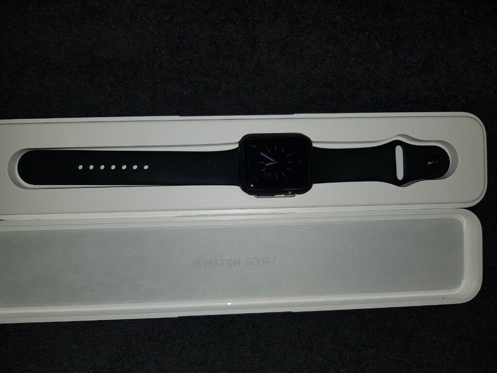 Apple IWatch Series 1 Sport black, 42mm Watch in Good condition | in Bristol | Gumtree