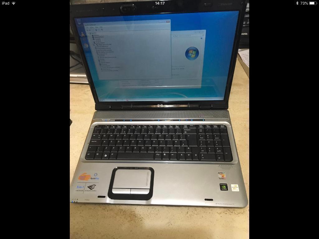 HP PAVILLION DV9000 17” WIDESCREEN LAPTOP. DUAL CORE. WINDOWS 7. | in