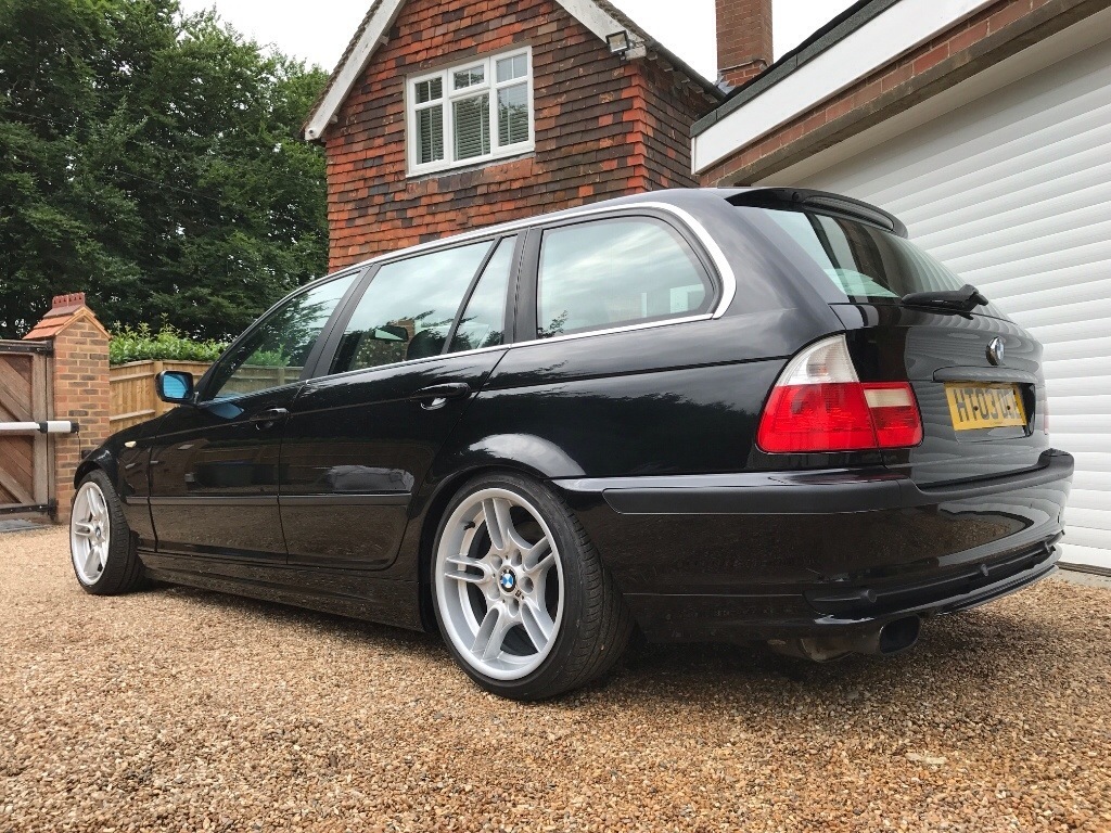 2003 BMW 320i Touring Manual with M5 alloys (2.2l 6 Cylinder Drift Stance  Modified