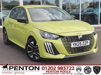 2025 Peugeot 208 1.2 PureTech Allure Euro 6 (s/s) 5dr HATCHBACK Petrol Manual