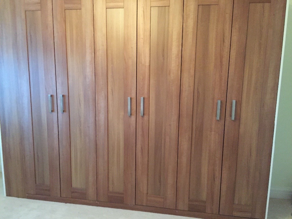 Very Large Fitted Wardrobes For Collection In Teignmouth Devon