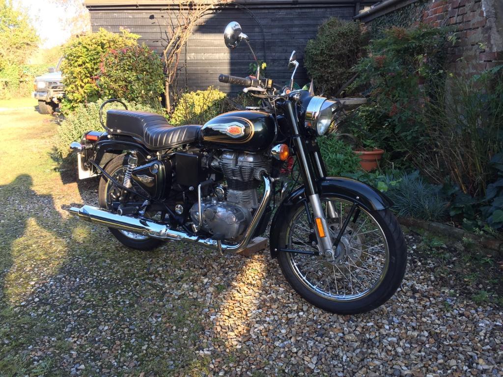 Royal Enfield Bullet 500, 2017 Efi Euro 4 London compliant, MOT FEB 20 2017