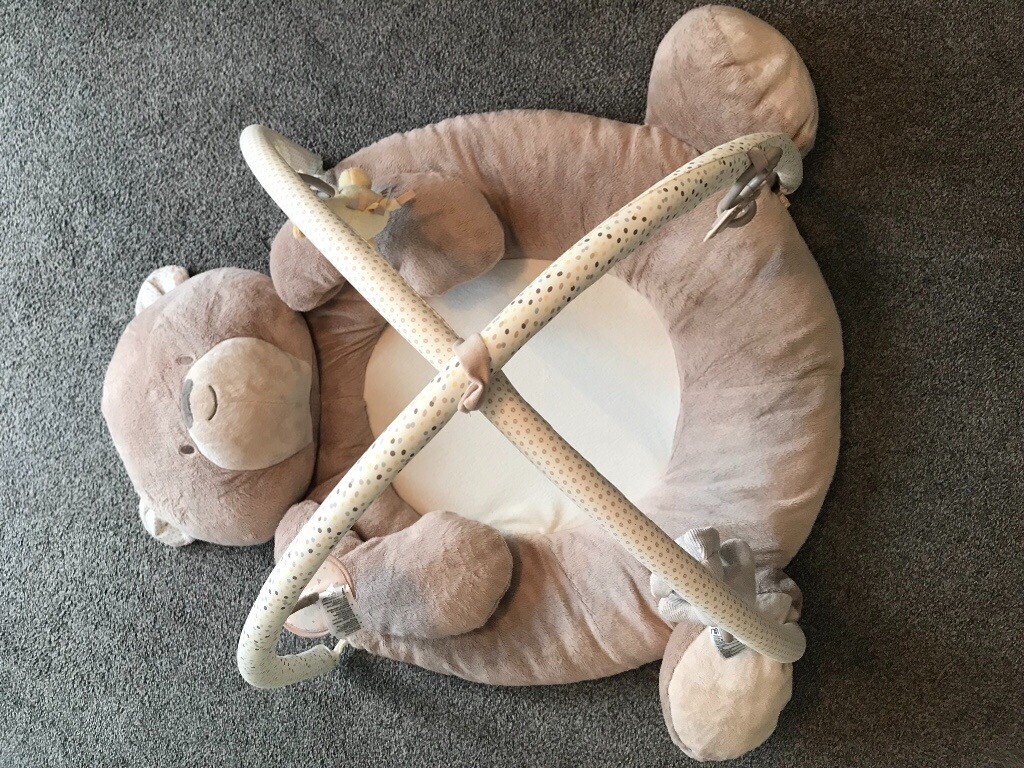Mothercare Teddy’s toy box luxury play mat and arch in Wigan