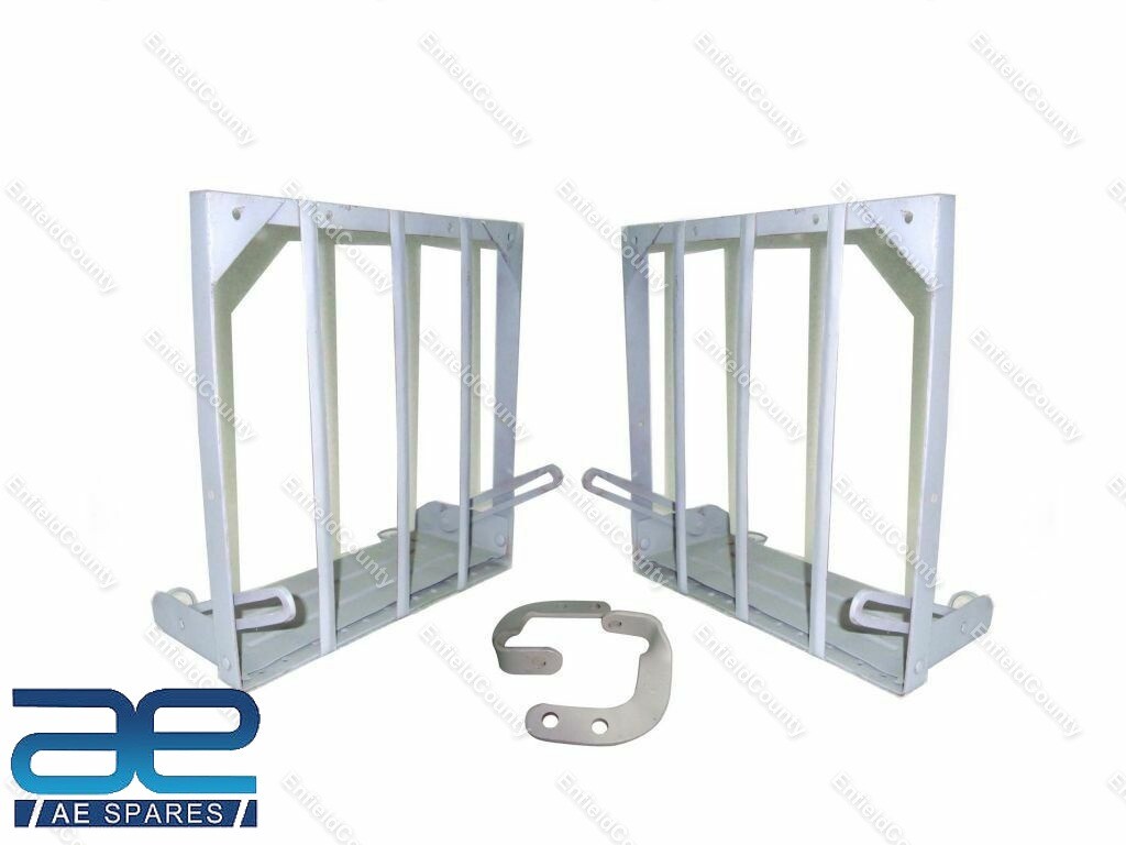 Pair of Side Racks & Fitting Exact Repro For Vintage Triumph 3HW Motorcycle  