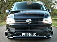 VOLKSWAGEN TRANSPORTER T6 T32 204HP DSG AUTO LWB GENUINE SPORTLINE Black Semi-Au