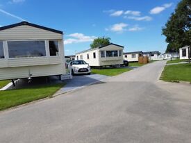 Flamingo Land Caravan With Decking For Hire
