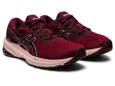 Asics GT-1000 11 1012B197.601 Sneaker Women's Cranberry Flytefoam Running Shoes
