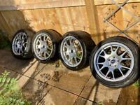 17” ROTA BLITZ 5x114 alloys + AD08 tyres