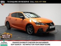 2019 Lexus CT 1.8 200h F Sport Hatchback 5dr Petrol Hybrid E-CVT Euro 6 (s/s) (1
