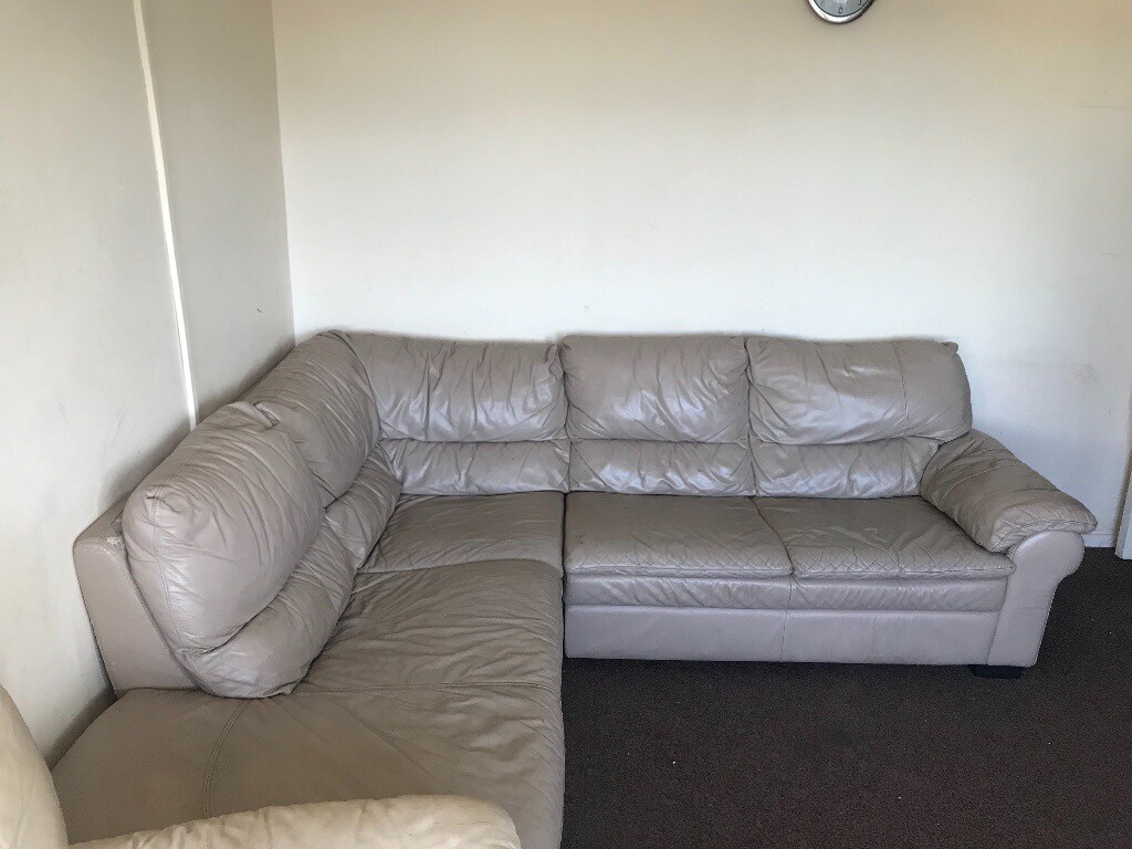 DFS corner leather sofa in Westminster, London Gumtree