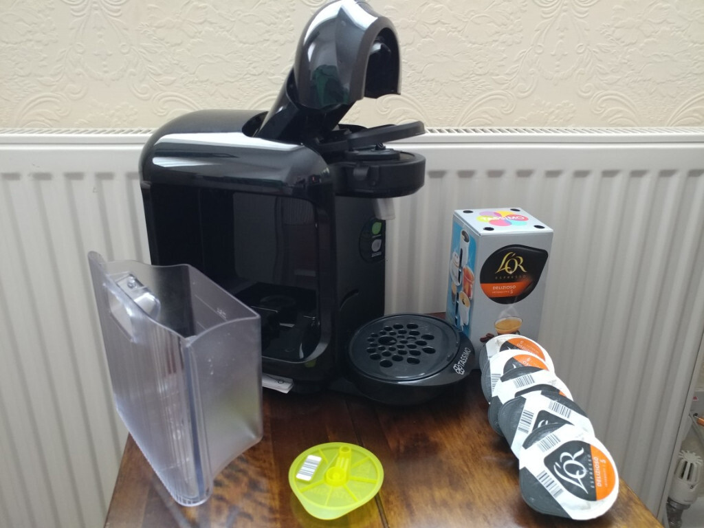 Bosch Tassimo Vivy 2 Xs Hot Drink Coffee Maker Pods In