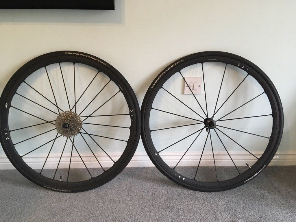 Fulcrum Racing Zero Nite Wheelset Shimano Compatible Rear Hub in