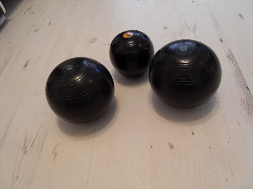 Set of crown green bowls plus jack with case in Woolton, Merseyside Gumtree