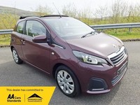 2015 Peugeot 108 1.0 Active Top Hatchback Petrol Manual