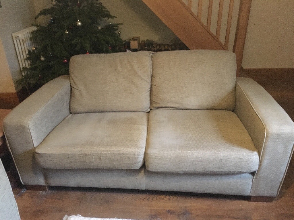 Pair of twoseater sofas from Marks and Spencers in Hope Valley