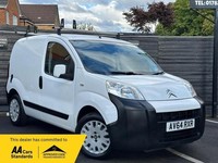 2014 Citroen Nemo 1.3 HDi 660 16v LX FWD L1 H1 3dr PANEL VAN Diesel Manual