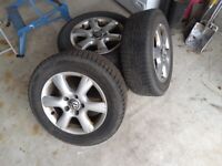Car wheels and tyres