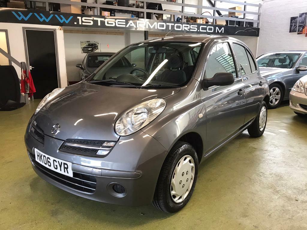 NISSAN MICRA 1.2 16V S 2006, 5 DOOR, AUTOMATIC , METALLIC GREY. 57410