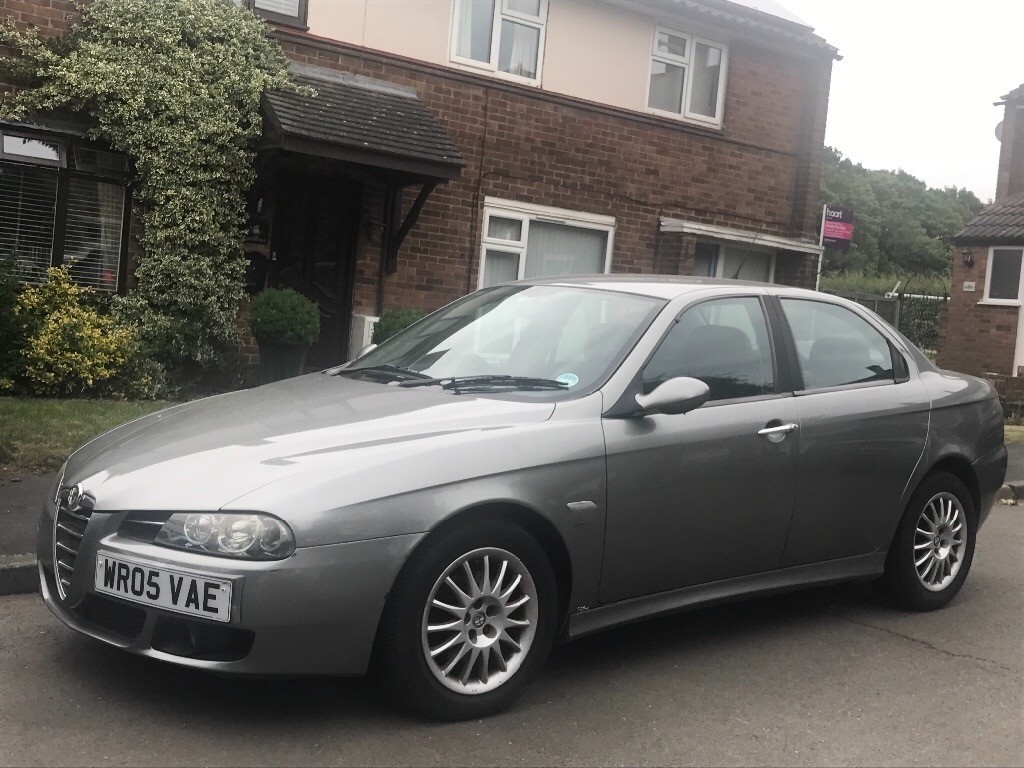 Alfa Romeo 156 JTS, Grey 2.0ltr Petrol. 6500miles, 3 Owners, MOT to Mar19 &  full service history