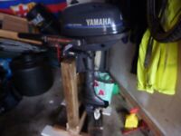 yamaha 4 hp 4 stroke short shaft outboard 