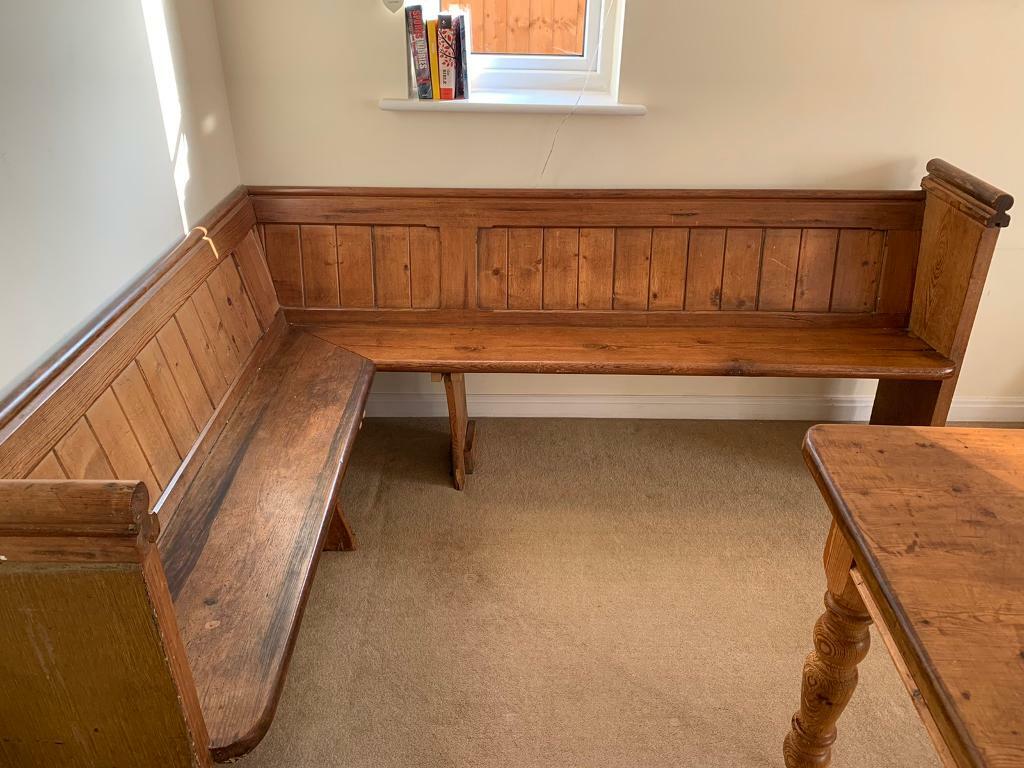 Corner church pew in Wimborne, Dorset Gumtree