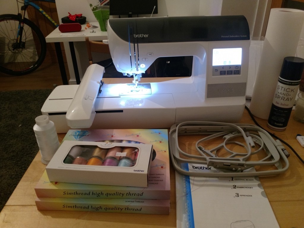 Brother Innovis 750e Embroidery Machine in Atherstone, Warwickshire