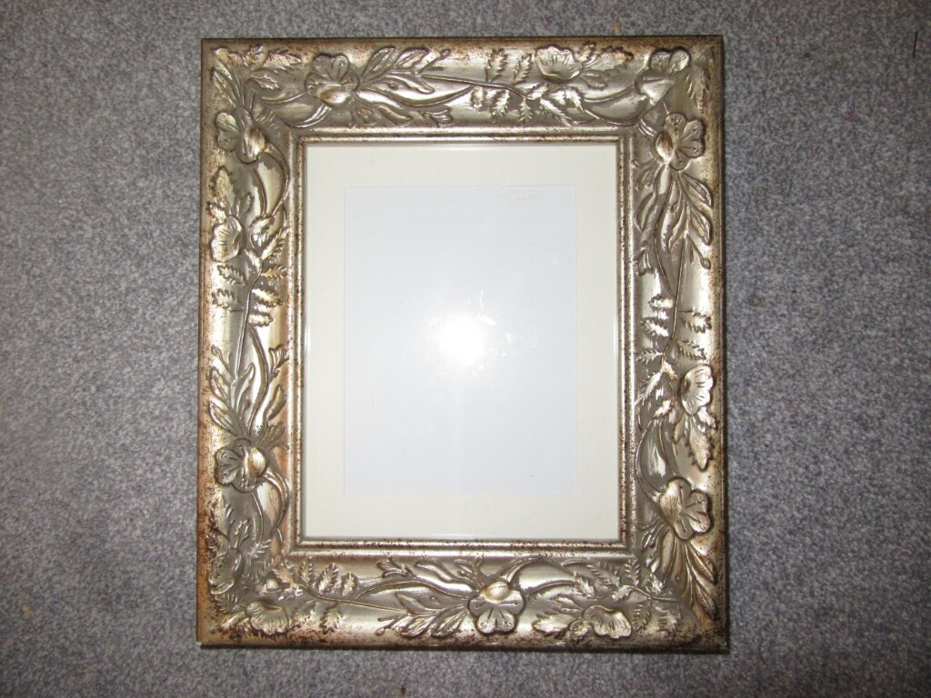DUNELM ORNATE PHOTO/PICTURE FRAME FREESTANDING & ON THE WALL in