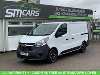 2017 Vauxhall Vivaro 2700 1.6CDTI 120PS H1 Van PANEL VAN DIESEL Manual