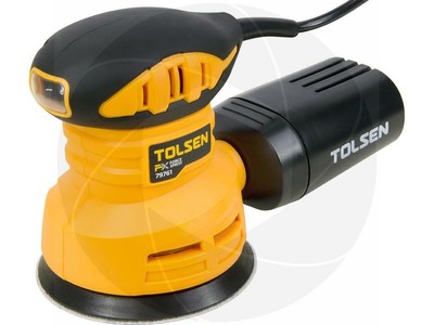 5inch 125mm Palm Randon Orbital Sander Self Vacuum Dust Bag, Electric 2amp 110v