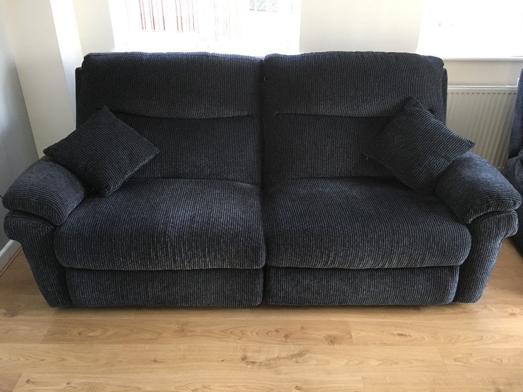 LaZBoy Tamla 3 Seater Sofa and Armchair (Both Power Recliners) in