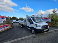2023 ON 23 PLATE FORD TRANSIT 350 LEADER 130BHP TDCI DROPSIDE PICKUP 61K ULEZ 