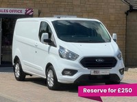 Ford Transit Custom 340 TDCI 130 L1H1 LIMITED ECOBLUE SWB LOW ROOF FWD