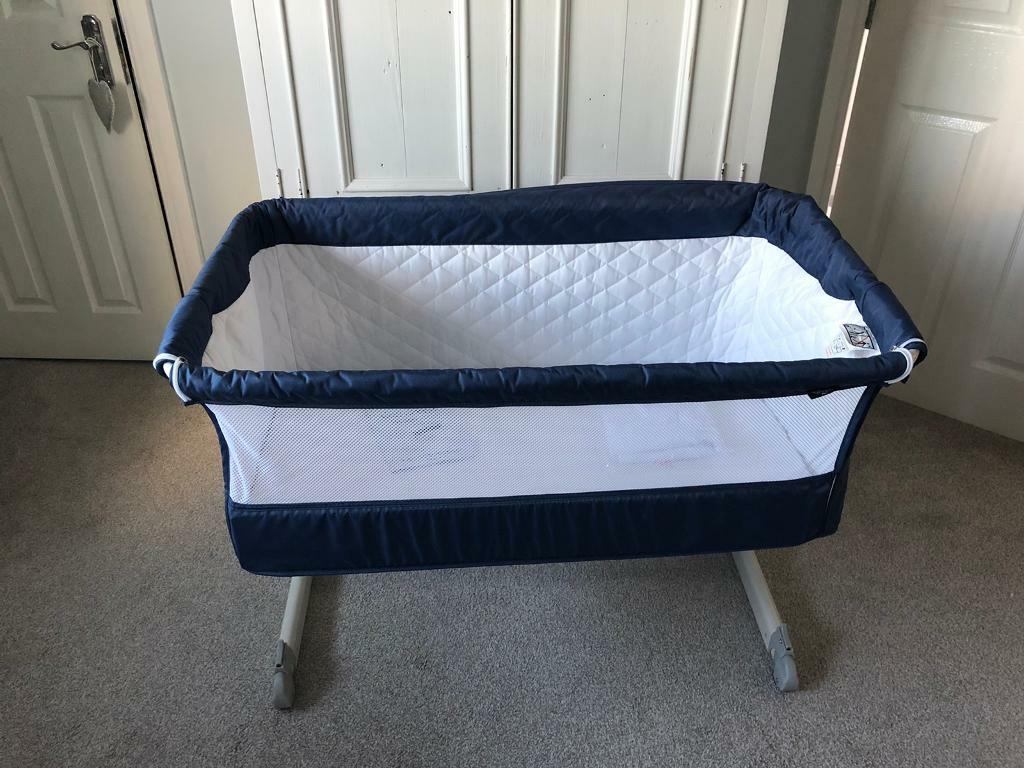 Babylo cozy sleeper blue next to me cot in Crossgates, West Yorkshire