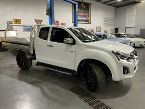 2019 Isuzu D-MAX TF MY19 LS-U (4x4) White 6 Speed Automatic Space Cab Utility McGraths Hill Hawkesbury Area Preview