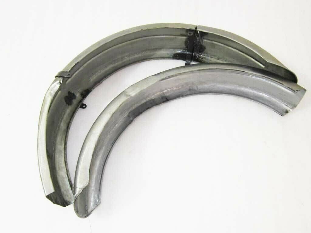 Ariel Wng Model Front And Rear Mudguards Raw Bare Steel 