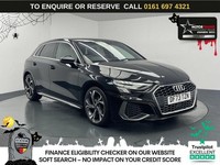 2023 Audi A3 1.0 TFSI 30 S line Sportback 5dr Petrol S Tronic Euro 6 (s/s) (110 