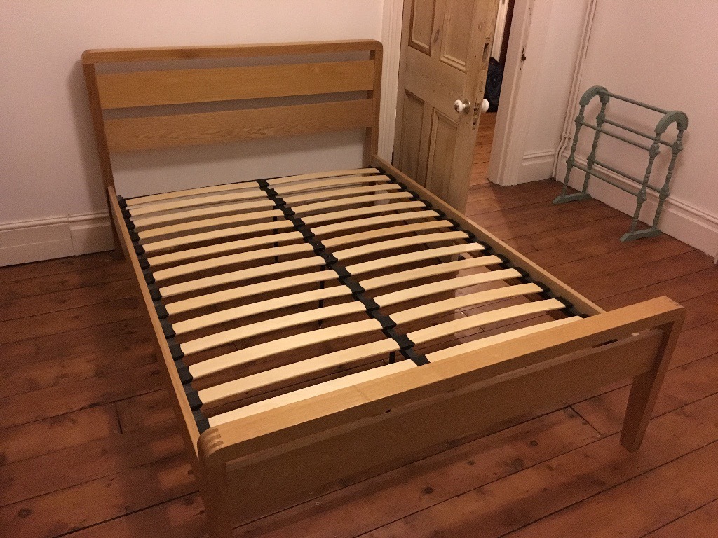 Double bed frame, wooden, Bensons for Beds in Plymouth, Devon Gumtree