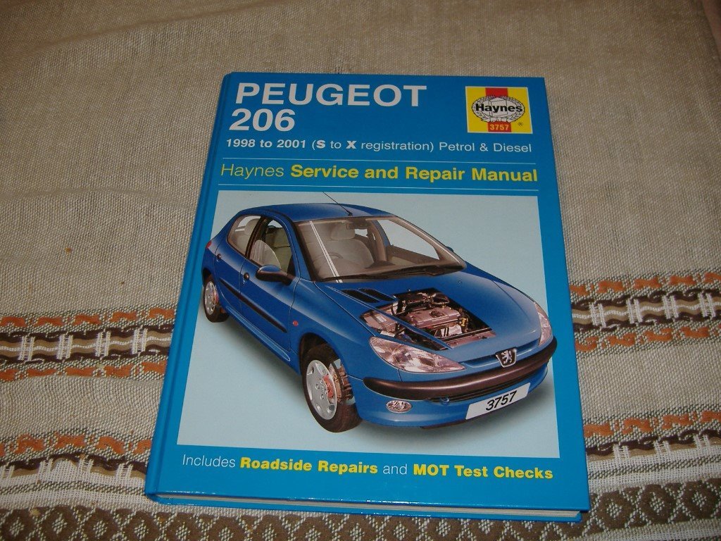 Haynes 206 Peugeot Service & Repair Car Manual Book