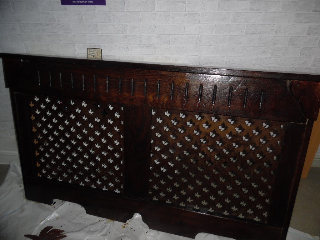 radiator cover dark wood in Castleford, West Yorkshire Gumtree