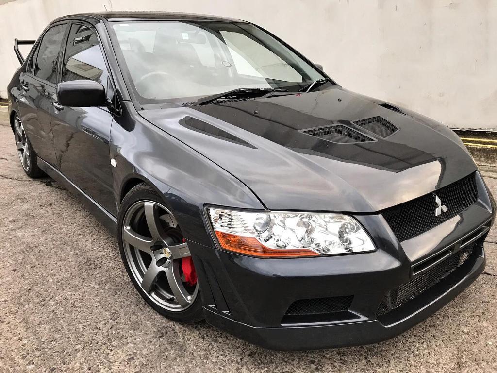 Mitsubishi Lancer evolution Evo GSR manual metallic Eisen grey 5speed manual  52k mileage