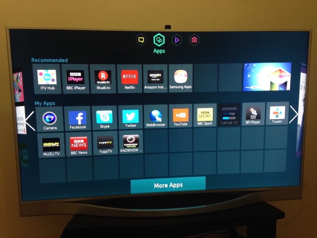 Does Samsung Smart Tv Have Inbuilt Camera at Louise Costa blog