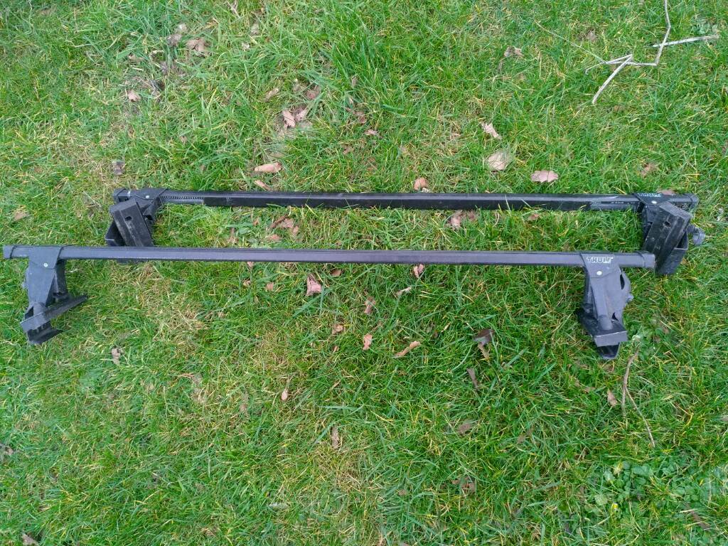 Thule no.761 853234102 120cm universal roof bars in Haddington