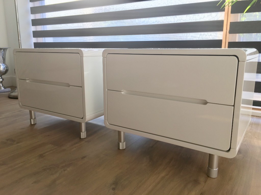 DWELL Notch bedside tables in London Gumtree