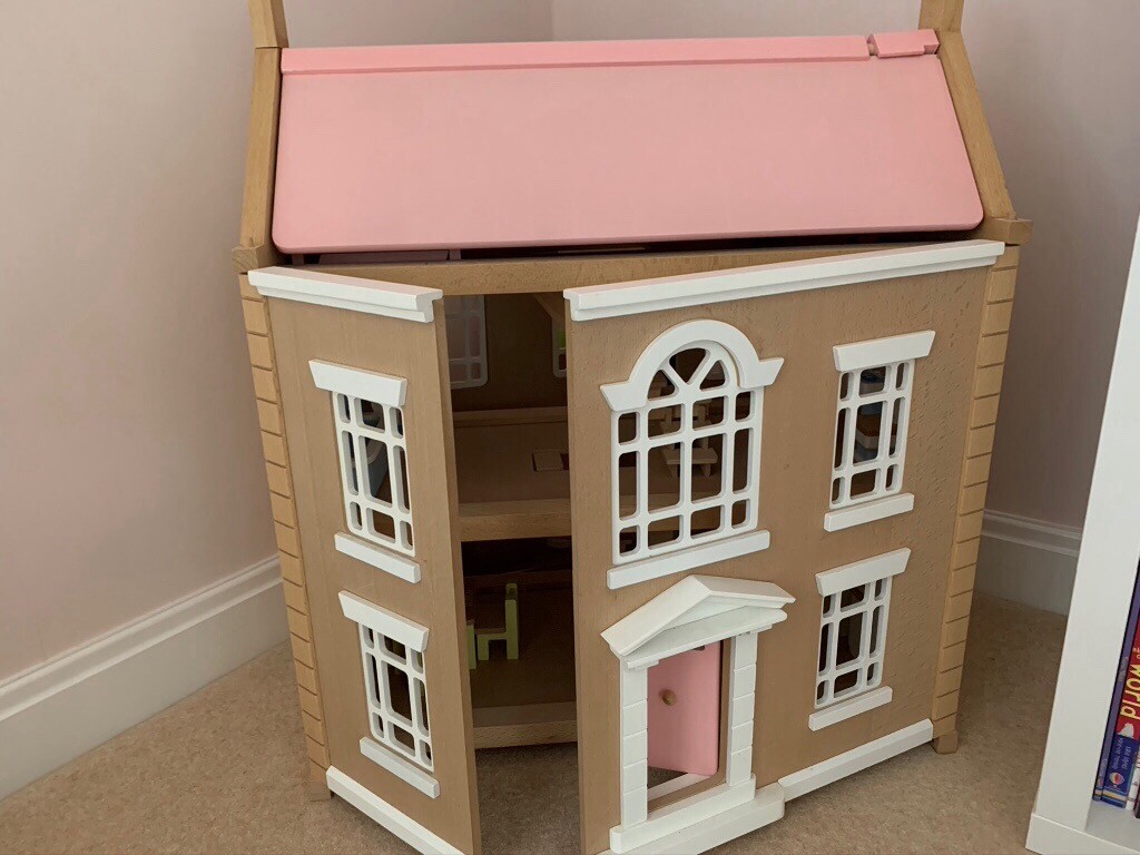 John Lewis & Partners Wooden Leckford Doll's House in Ringwood