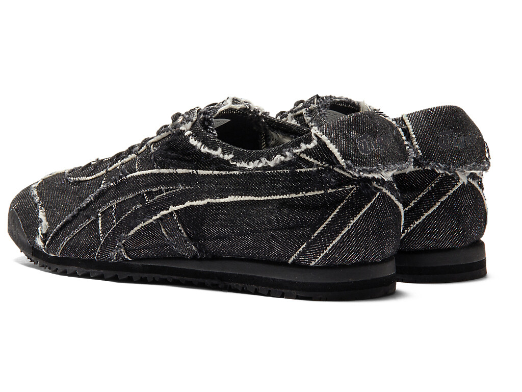 Pre-owned Onitsuka Tiger Mexico 66 Sd Japanese Denim Black/black 1183c310.001 Usm8-11.5