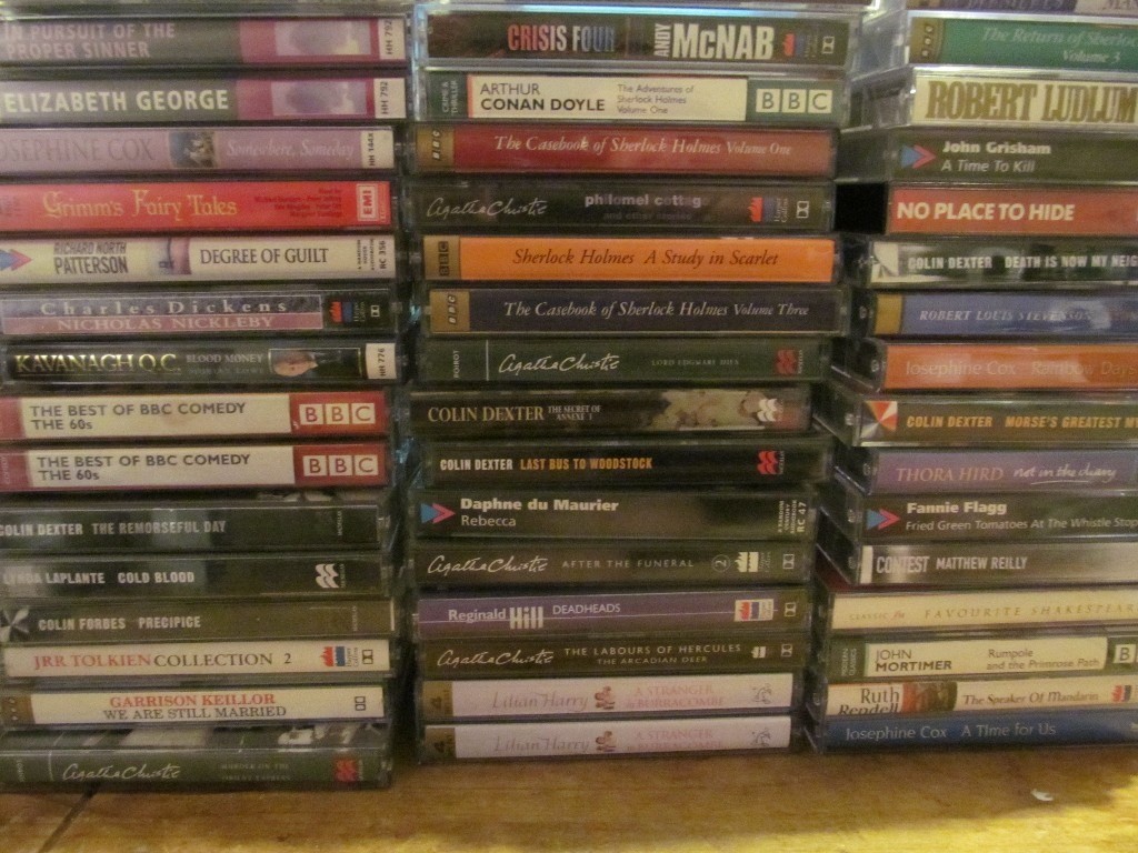 Large collection of Audio book cassette tapes. in Standish