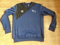Derby county umbro training top XL