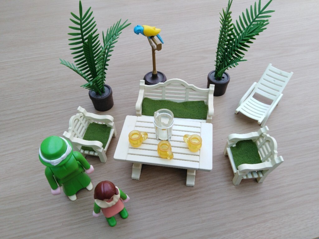 Patio Furniture For Playmobil Victorian Mansion Dolls House 5323 In Broadstone Dorset Gumtree